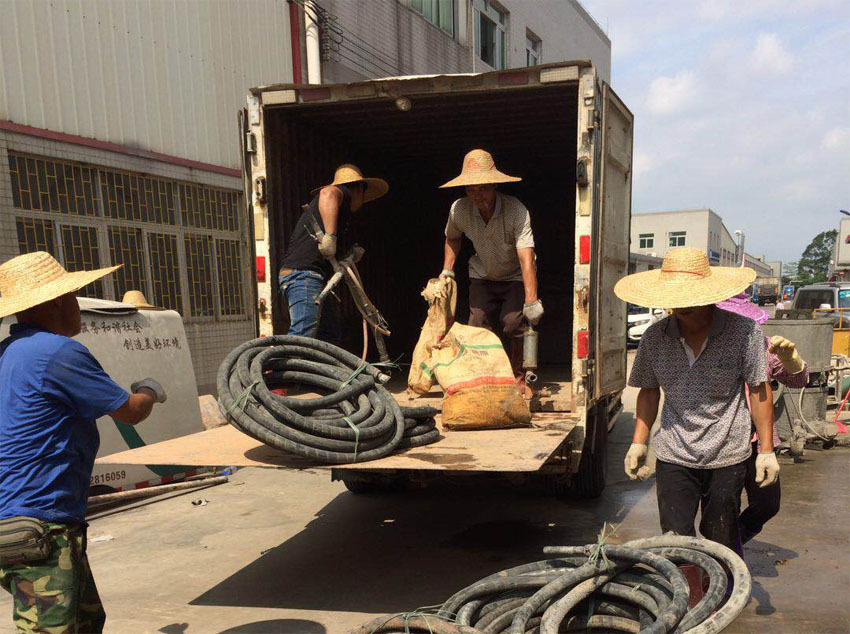 夷陵一部件厂房地基出现下沉注浆加固
